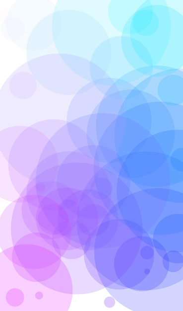 A blue and purple background with a blue circle