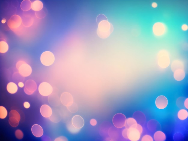 A blue and purple background with a blurry light effect.
