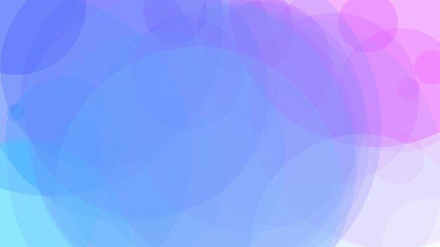 Blue and purple background with a circle in the center