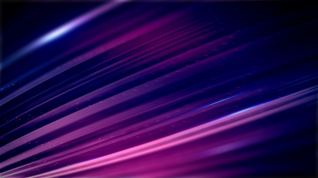 Blue and purple background with lines.