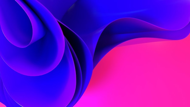Синий и фиолетовый фон с розовым фоном.