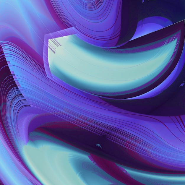 A blue and purple background with a purple and blue design.