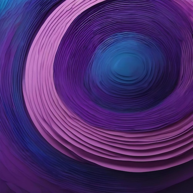 円の ⁇ 巻きの青と紫の背景