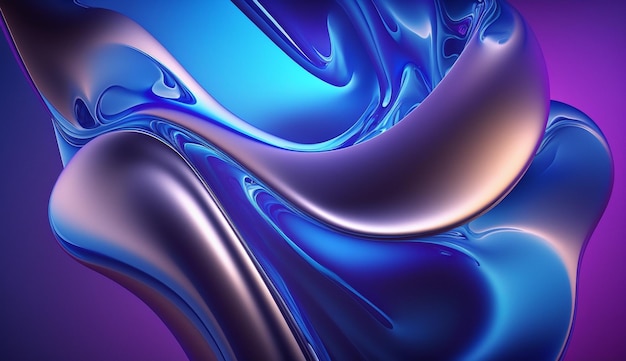 A blue and purple background with a swirly design.