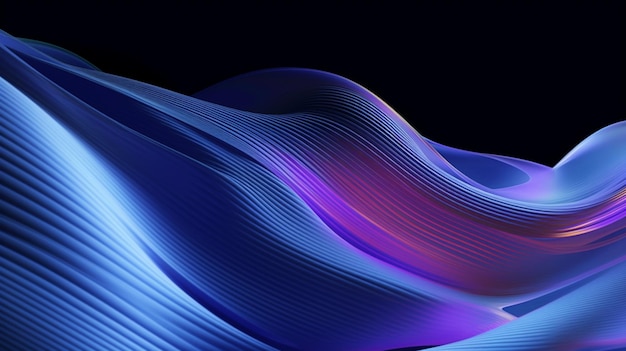 A blue and purple background with a wavy pattern.