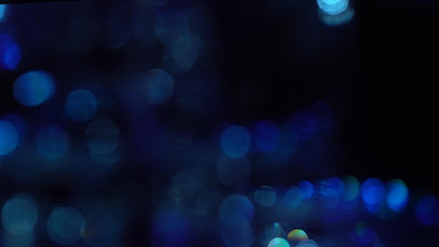 blue and purple bokeh glitter vintage lights background