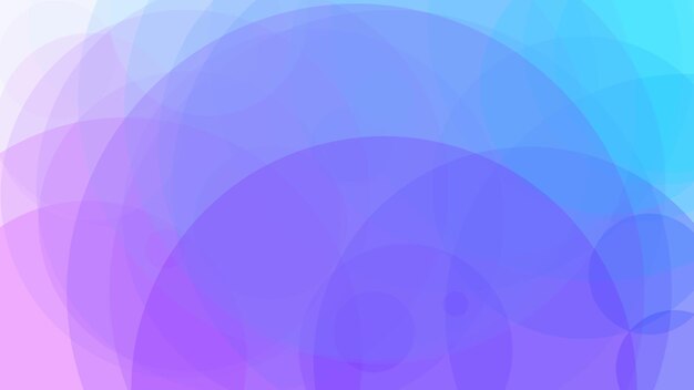 Blue and purple circles on a blue background