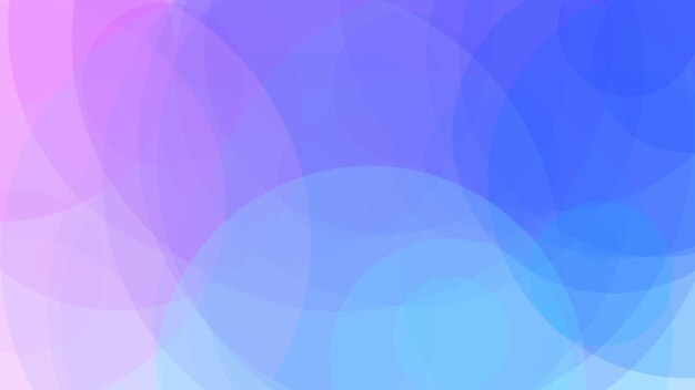 Blue and purple circles on a blue background