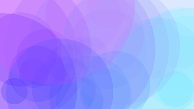 Blue and purple circles with a pink background