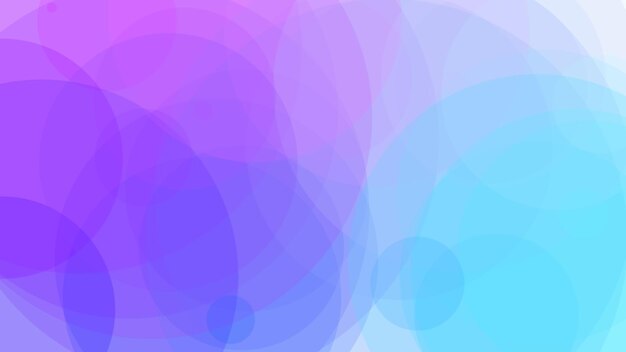 Blue and purple circles with a pink background