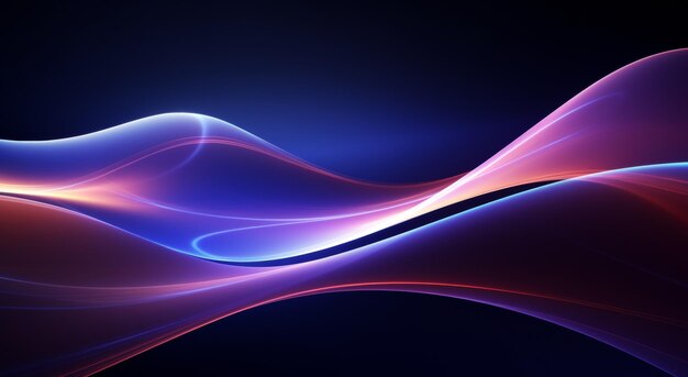 blue purple curved lines abstract background wallpaper