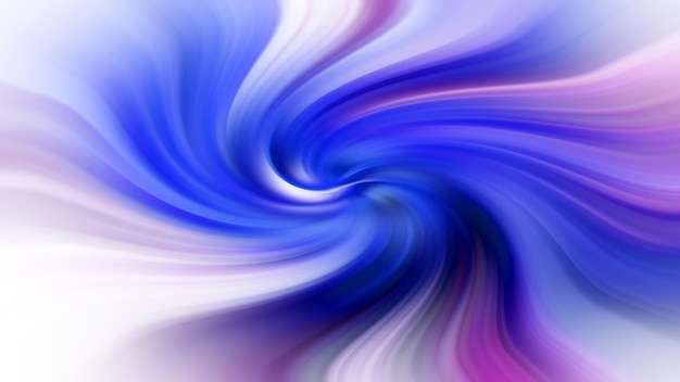 A blue and purple swirl with a white center in the center.