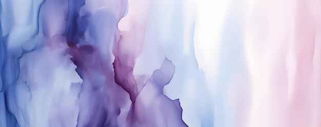 Blue and purple watercolor abstract background