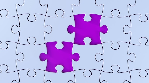 A blue puzzle piece with the words " puzzle " on it.