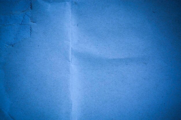 Blue recycled paper background.