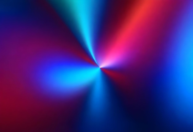 a blue and red background with a red and blue light