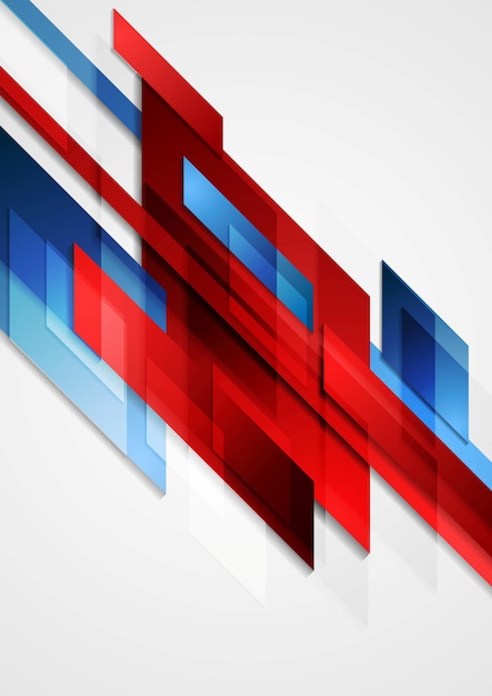 Photo blue and red hitech vector motion design