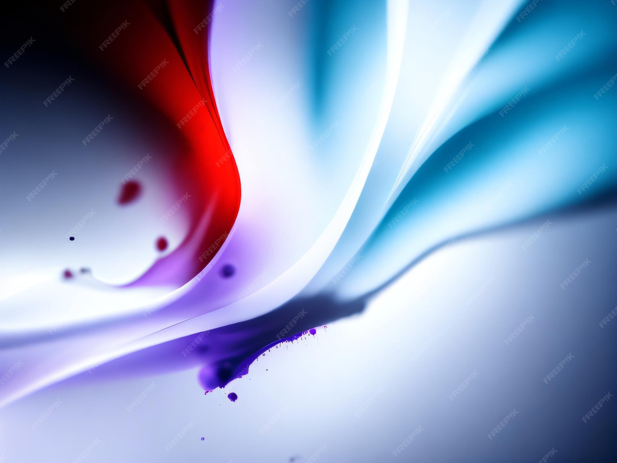 Premium Photo | Blue and red swirls desktop abstract wallpaper background