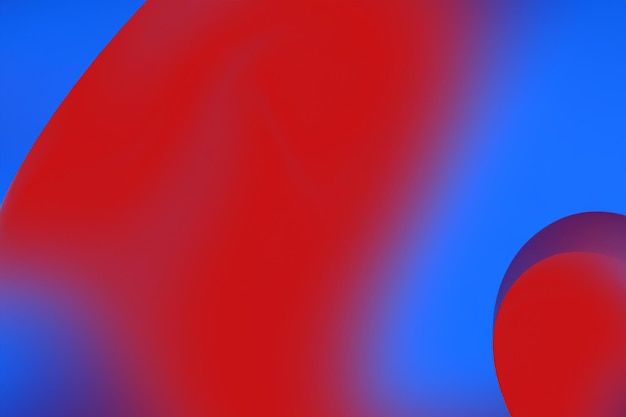 壁紙の青と赤の波の抽象的な背景