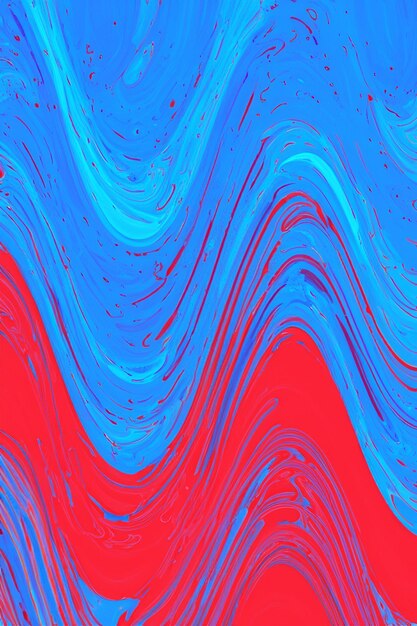 Blue and red wave abstract backgrounds for wallpaper