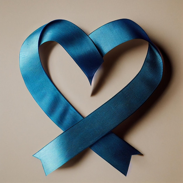 Blue ribbon background Blue november Prostate Cancer Awareness Month