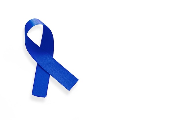 Blue ribbon Blue november world prostate cancer month