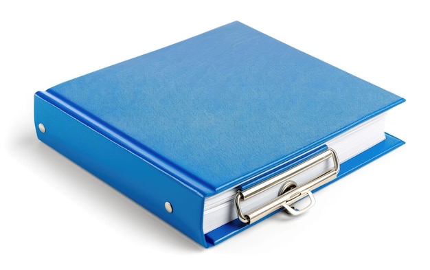 Photo blue ring binder