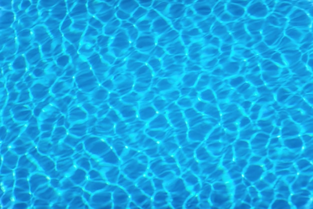 Photo blue ripple water background swimming pool water sun reflection