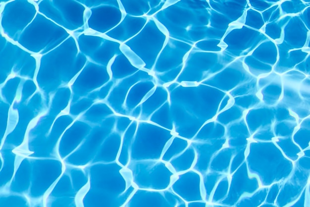 Blue ripple water background water surface blue swimming pool