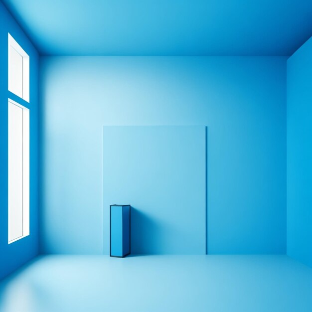 blue room background