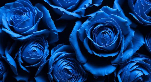 Blue roses wallpapers that are blue