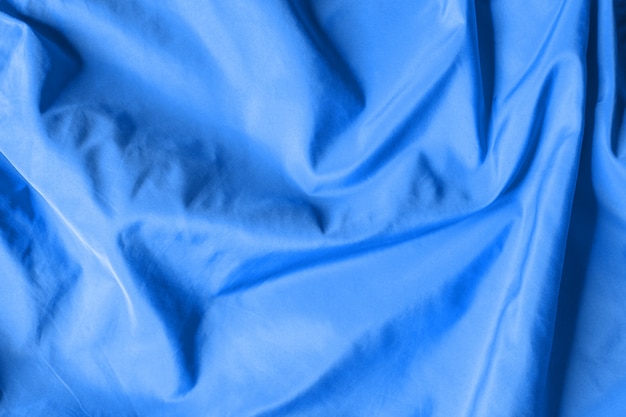 Blue satin background texture