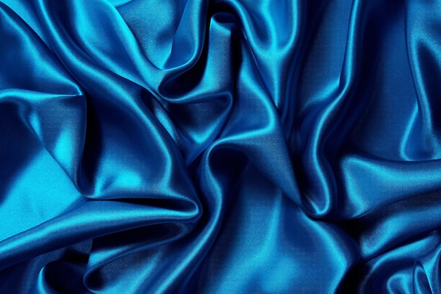 Blue satin background