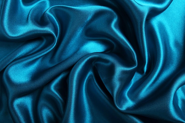 Blue satin background