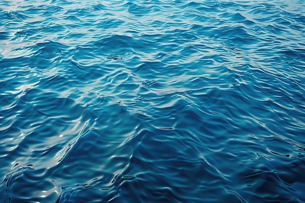 Blue sea Blue sea water background