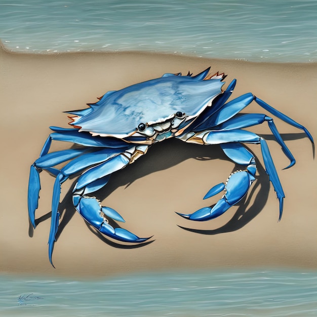 blue sea crab on the beachblue sea crab on the beachblue crab on the beach