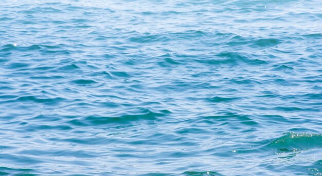 Foto struttura blu del fondo dell'acqua di mare