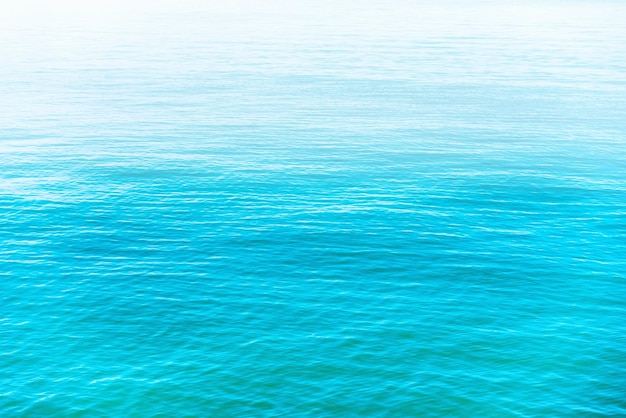 Blue sea water background