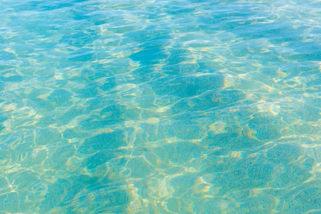 Blue sea water background