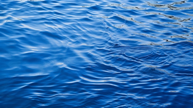 Blue sea water illustration ai generativexa