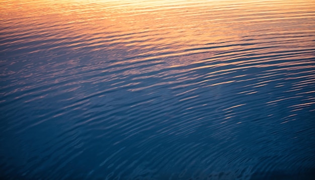 Blue sea water texture calm and peaceful background