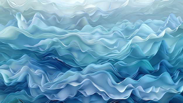 Sfondamento dell'onda blu del mare