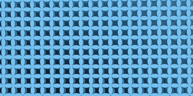 Blue Seamless geometric pattern background