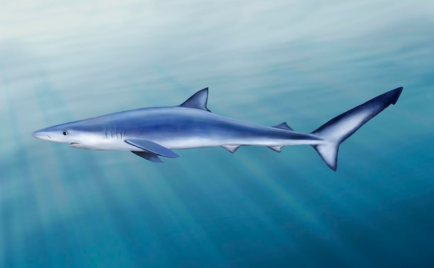 Blue shark tintorera