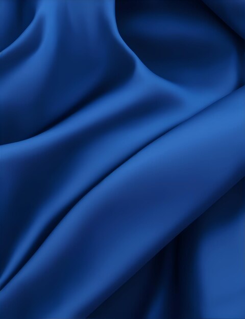 Blue silk Cloth