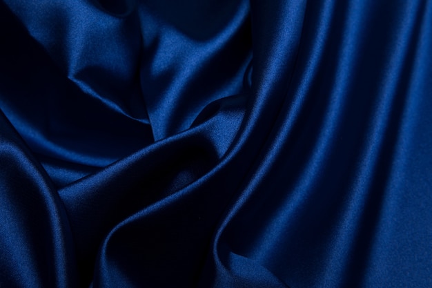 blue silk material texture