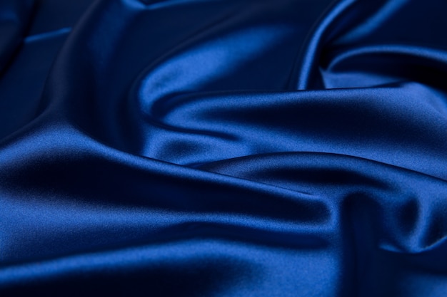 blue silk material texture