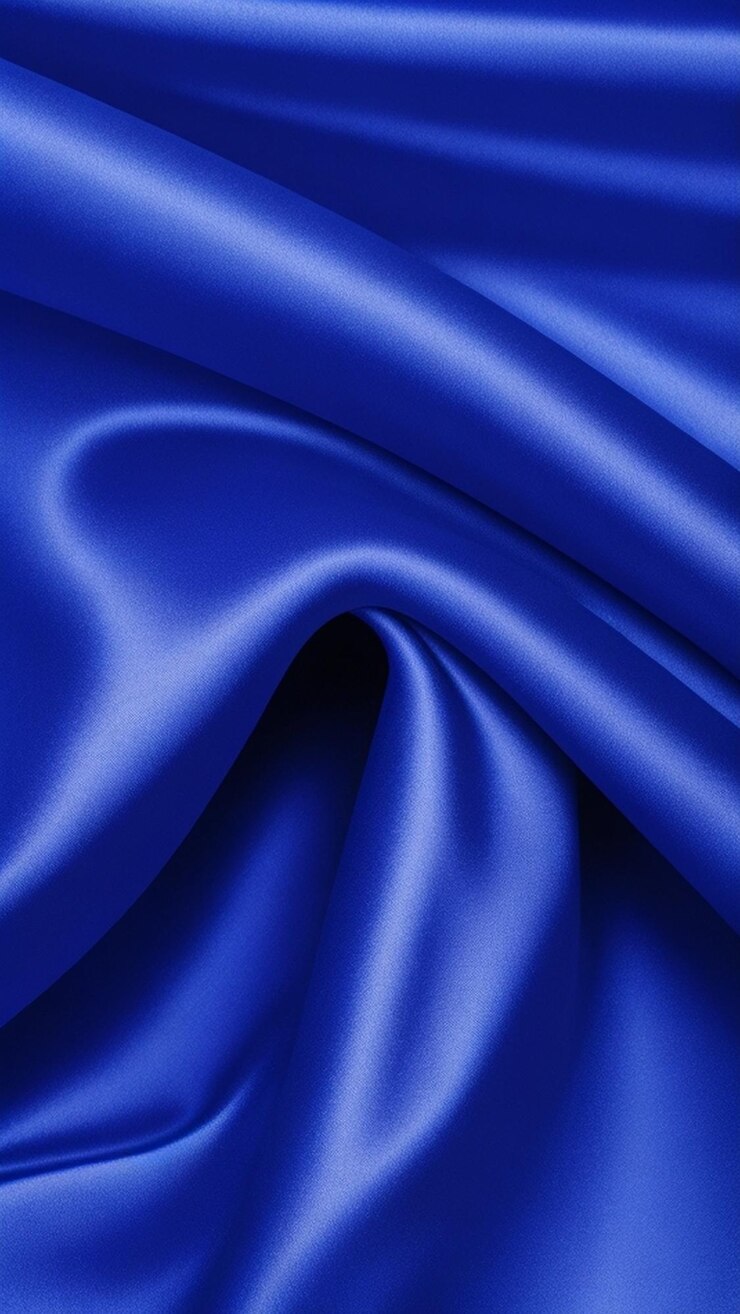a blue silk with a pattern of blue silk