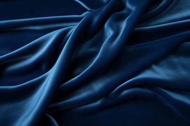 a blue silk with a pattern of the word " on it.