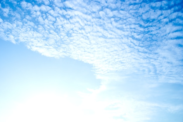 Blue sky background with cloudy.